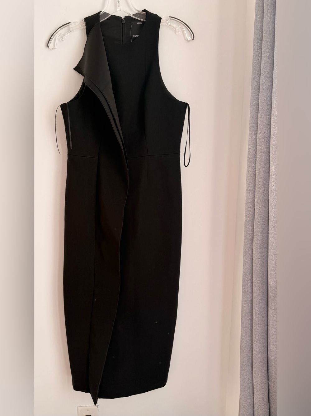 C/MEO Collective Black Sleeveless Midi Dress